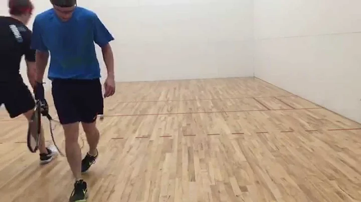 John Goth vs John Behm Racquetball Games