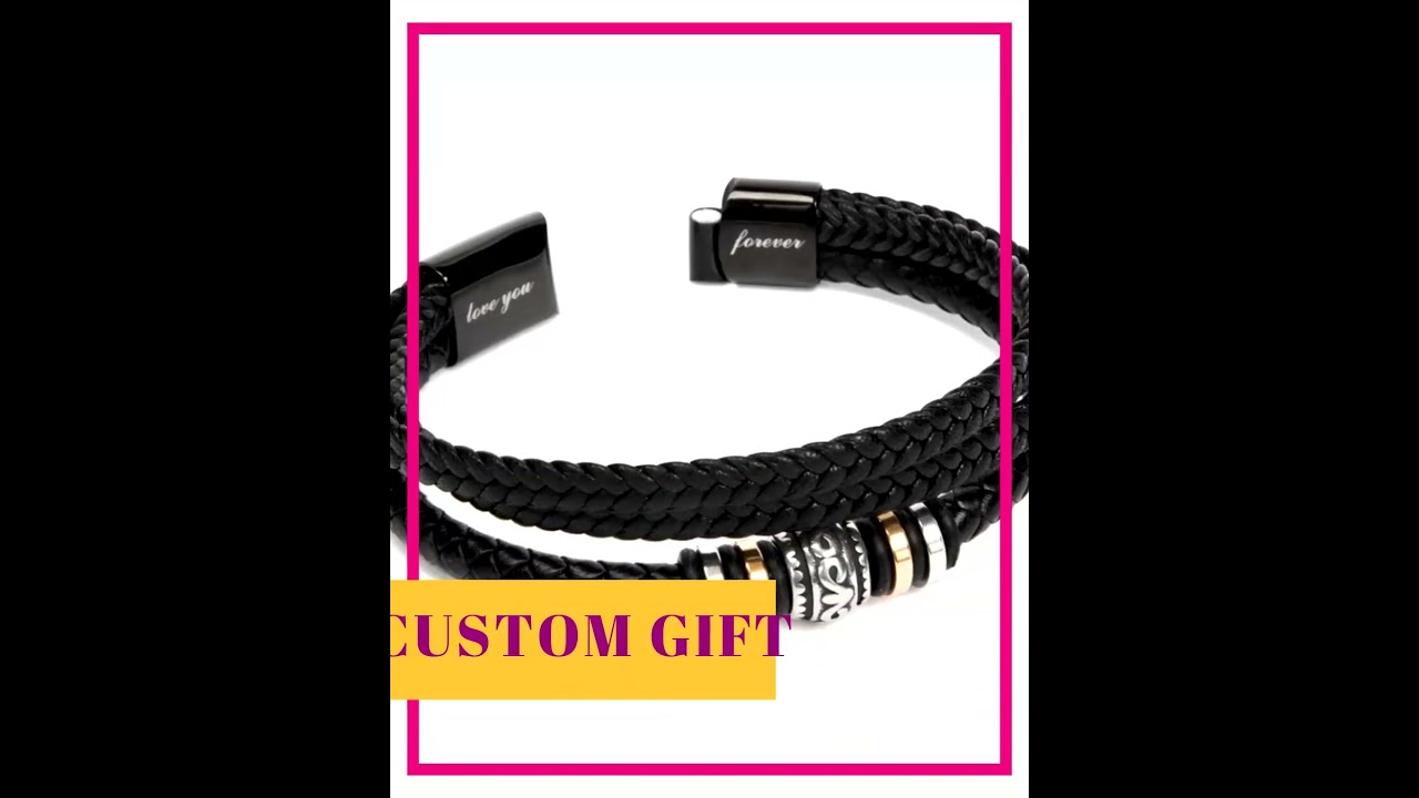 Love You Forever" Bracelet – A Personalized Gift That Lasts a Lifetime BUZZDSHOP.COM
