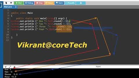 Java Math Library round and rint