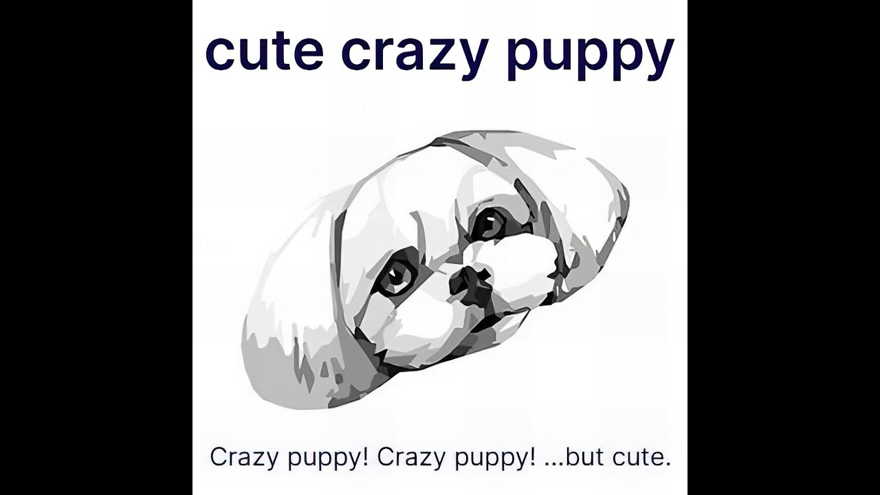Cute Crazy Puppy!  