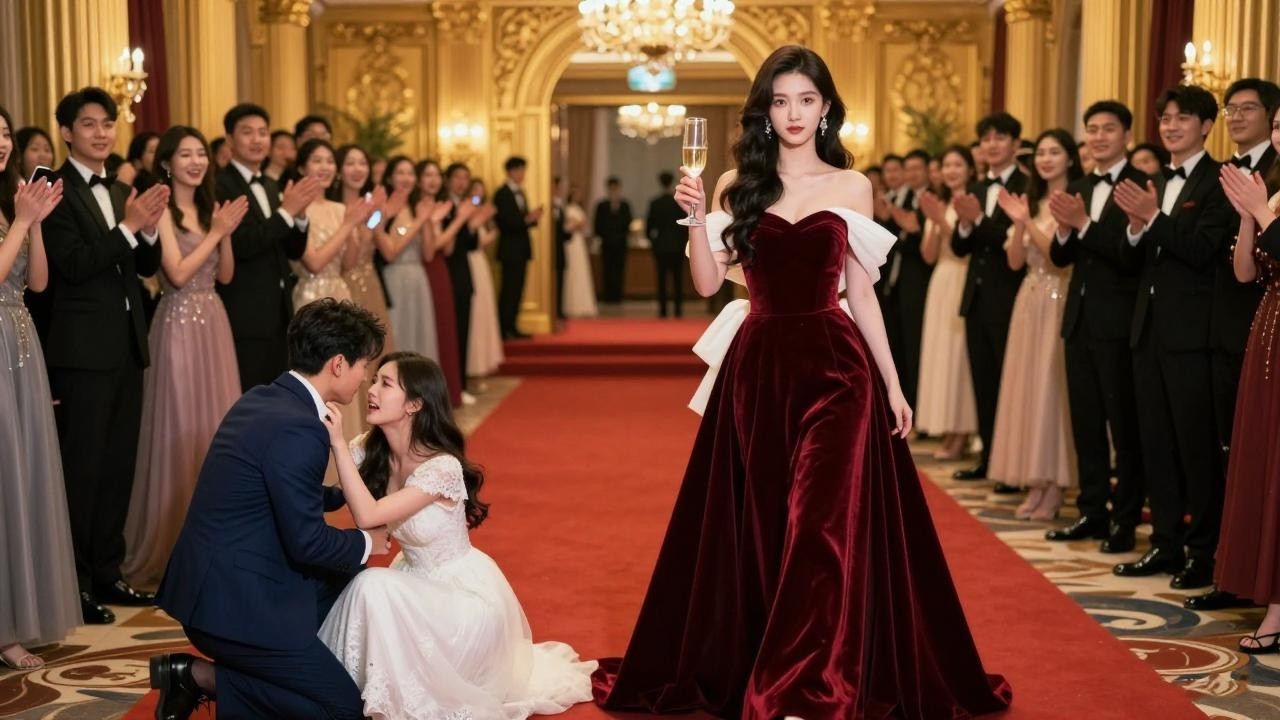 💢完整版：替身三年，假千金带渣男上门炫耀？我反手连扇耳光，身后四少集体跪了！！#drama #youtubeshorts #逆袭