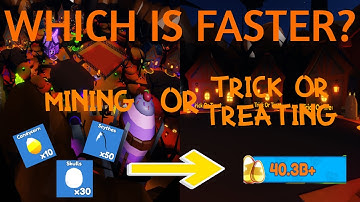 How To Get Candy Corn FAST In Mining Simulator 2