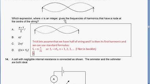 TZ2 IB Physics HL Paper1 May 2018 Solutions  Past paper