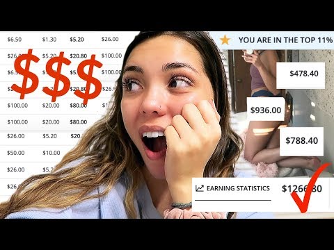 I Tried OnlyFans For A MONTH And Made $____ SO MUCH MONEY!! || OnlyFans Experience, Pros/cons, TIPS!