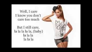 I Care Beyonce Lyrics Video chords