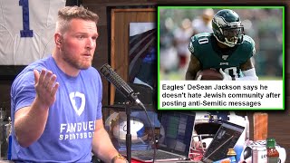 Desean jackson..., this is a clip from the pat mcafee show live
10am-noon est mon-fri., subscribe:
https://www./channel/ucxcteakwjca6xyj37_zokiq?sub_confirmation=1,
merch: ...