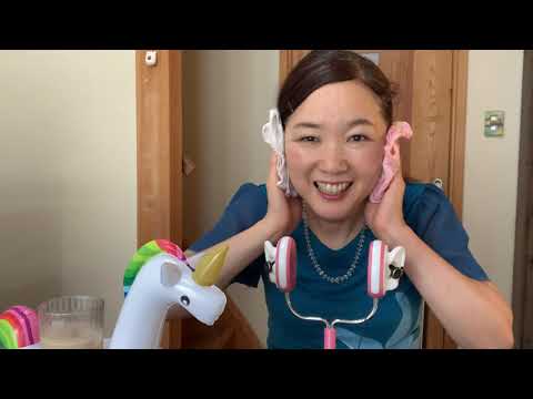 【ASMR】Ear Massage Role Play?みんなのリクエストに応えて?サマー耳かきやってみた?なんとロールプレイで