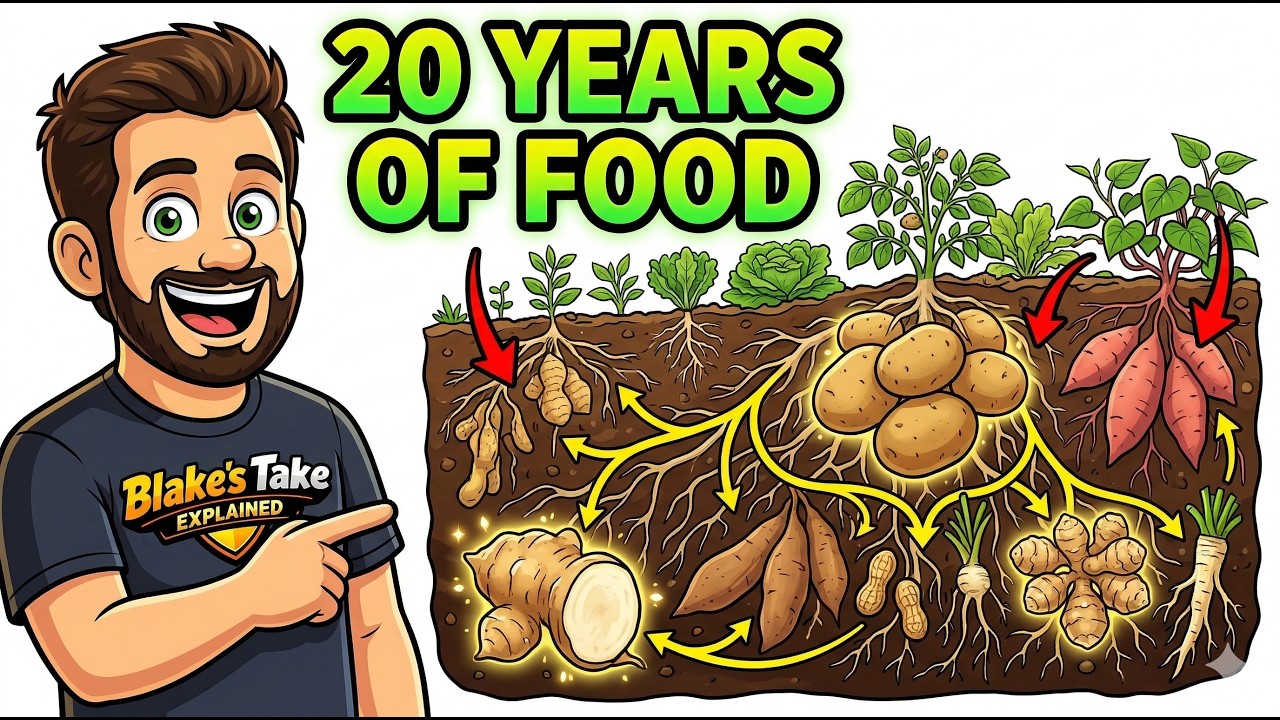 Plant These 9 Root Vegetables ONCE — They'll Feed You for 20 Years
