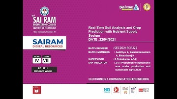 Real-Time Soil Analysis and Crop Prediction with Nutrient Supply System