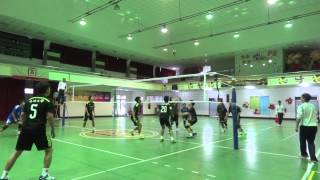 成大男排VS台南大學片段35在103UVL預賽1031216