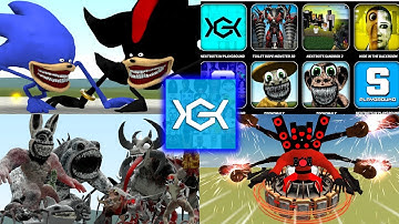 NEXTBOTS IN PLAYGROUND MOD SONIC TAPES,SPEAKERMAN, ZOONOMALY AND NIP MOD ONLINE GMOD NEXTBOT SANDBOX