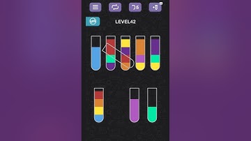 Water Sort Puzzle level 42