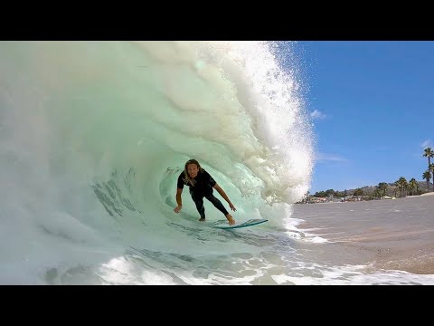4k: Slow Motion Skimboarding With World Champions Blair Conklin and Sam Stinnett