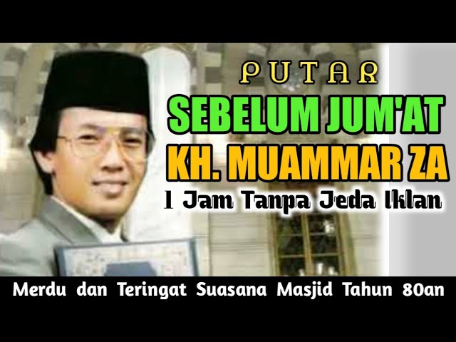 Qori Nafas Panjang KH. MUAMMAR ZA | Tanpa Jeda Iklan | Suara Jernih, Merdu