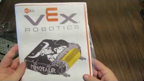Unboxing the VEX Robotics Minotaur by HEXBUG