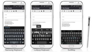 Android Keyboard, SwiftKey, Lollipop keyboard, Samsung Keyboard screenshot 3