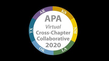 APA Virtual Cross Chapter Collaborative 2020