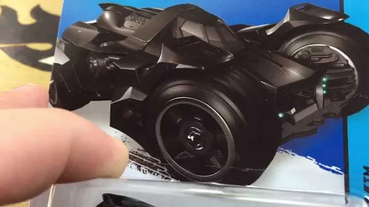 Hot Wheels New for 2015 Batman Arkham Knight Batmobile 60 Second Review!