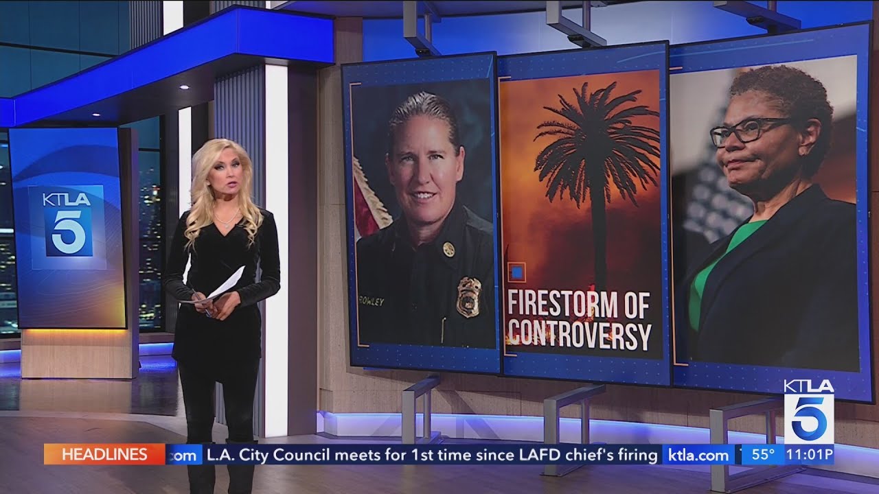 L.A. City Council meets for the first time since LAFD chief's firing ...
