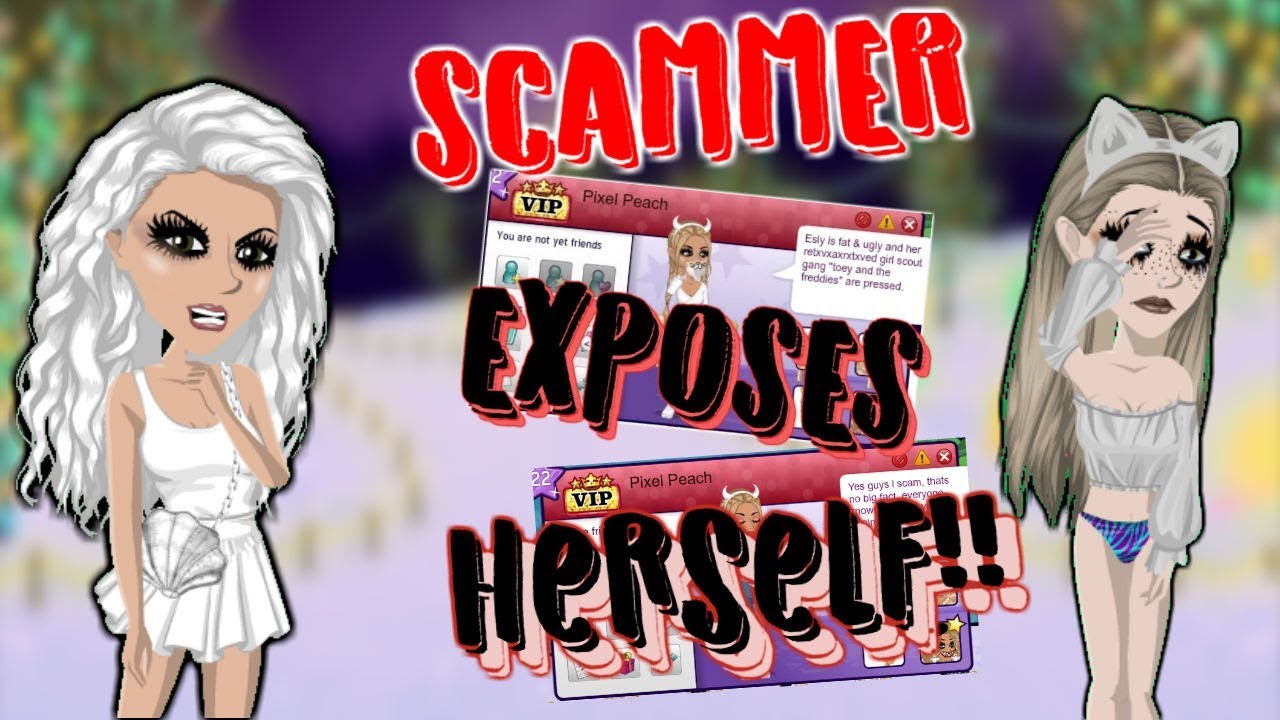 SCAMMER EXPOSES HERSELF *OMG HUGE TEA* + CLAIMING MAG CODES MSP