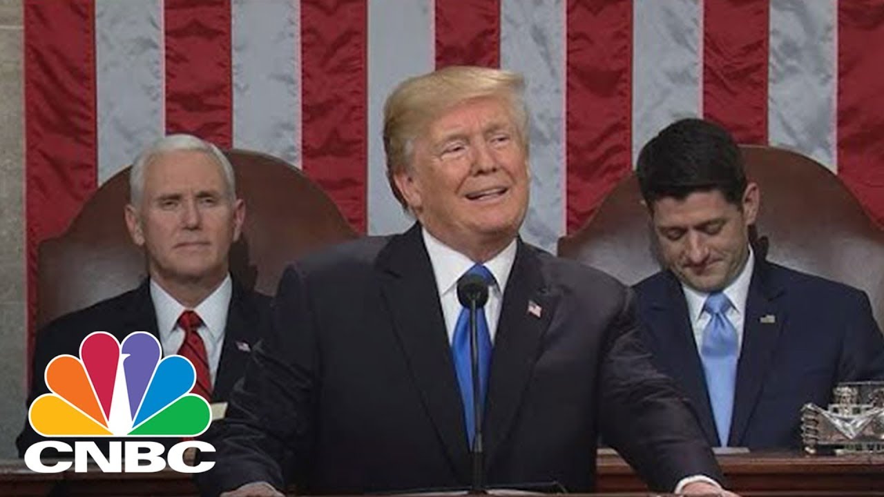 President Trump: Our Massive Tax Cuts Provide Tremendous Relief For Middle Class And Business | CNBC