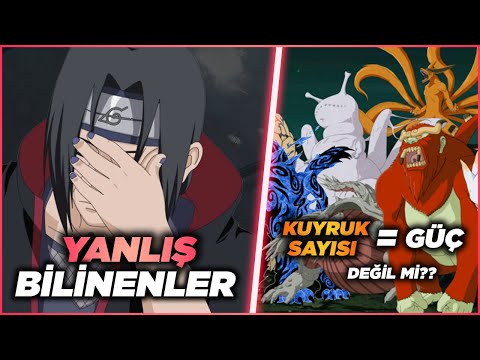 Narutoda YANLIŞ BİLİNENLER!! Part 2 - Naruto Shippuden Türkçe