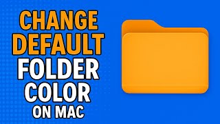 How To Change Default Folder Color On Mac Os Tahoe