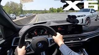 2024 BMW X6 40i POV Virtual Test Drive!