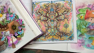 Completed pages July 2026 | Adult colouring 