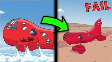 Among Us - Airship Map Reveal but it