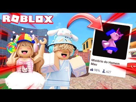 ROBLOX-WE PLAYED MURDER FOR KIDS!!😱🧸(Evil Man Mystery)