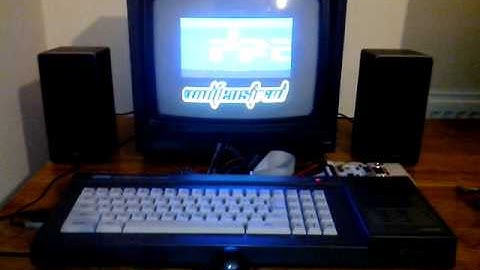 Amstrad CPC 6128 - Stereo Output Music Demo