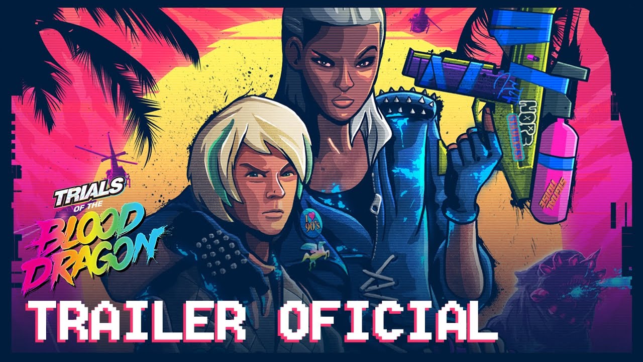 Trials of The Blood Dragon - Trailer Oficial [E3 2016] tinton falls