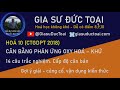 HOÁ 10. CÂN BẰNG PHẢN ỨNG OXI HÓA KHỬ (CTGDPT 2018) - TRẮC NGHIỆM CẤP ĐỘ 1