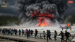 Breaking News Yellowstone Geyser Steamboat Rocked By Mive Eruption After Dramatic Land Rise