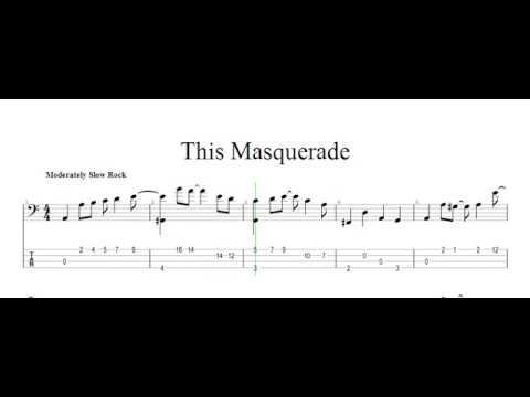 This Masquerade George Benson Bass Solo Tab Youtube