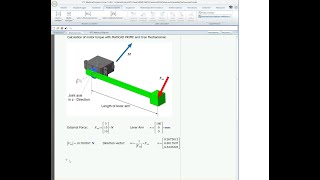 creo mechanism: static torque simulation of a servo motor