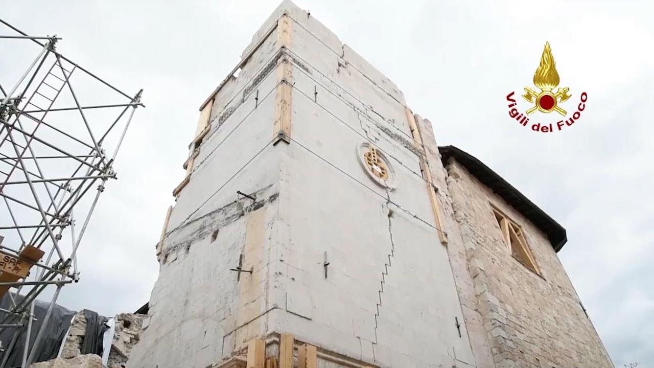 La rinascita della Basilica di San Benedetto di NORCIA dopo il TERREMOTO