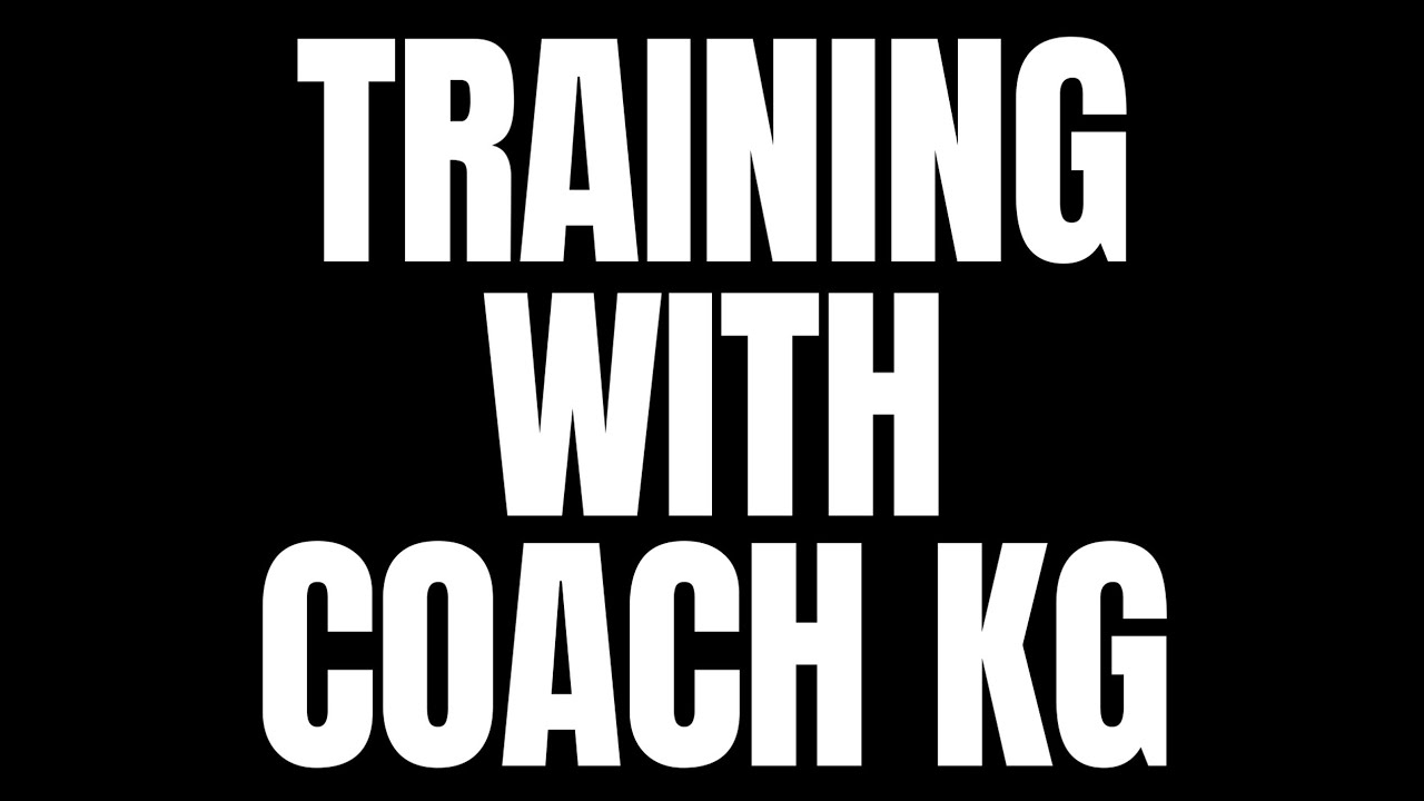 Training with Coach KG 01.19.26
