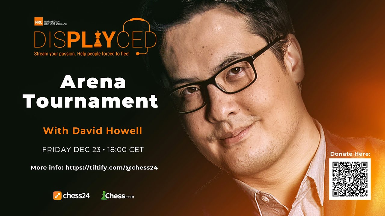 chess24 - David Howell isn't just a commentator — he's now