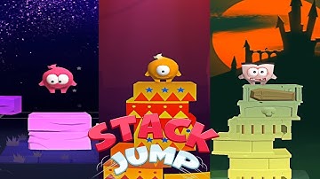 Stack Jump Gameplay NEW UPDATE | All Levels Walkthrough | #stackjump #androidgameplay #iosgameplay