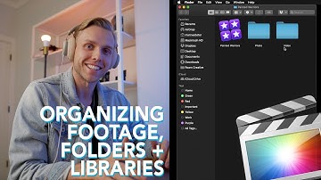 ORGANIZE VIDEO FILES & LIBRARIES FOR BETTER VIDEO EDITING IN FCPX