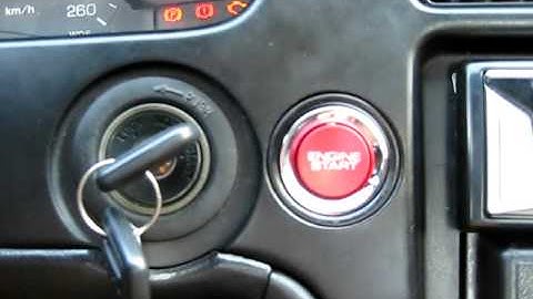 MR2 SW20 - S2K Start engine button