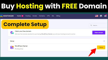 How to purchase hostinger hosting with free Domain 🔥| Hosting kaise kharide 2024 | WordPress Setup🔥