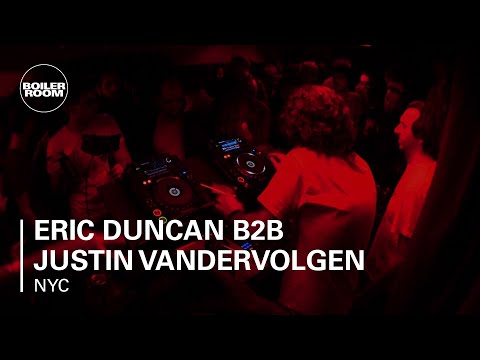 Eric Duncan B2B Justin Vandervolgen Boiler Room NYC x Beats In Space 15th Anniversary DJ Set