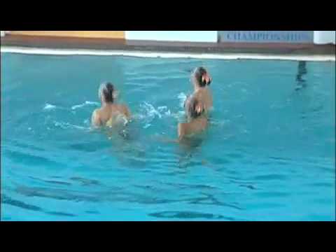 Synchronized Swimming Trio