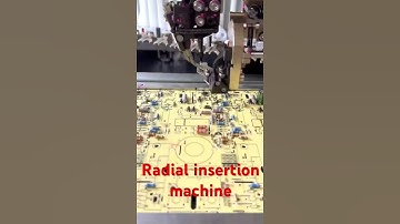Radial insertion machine! Use for electronic PCB