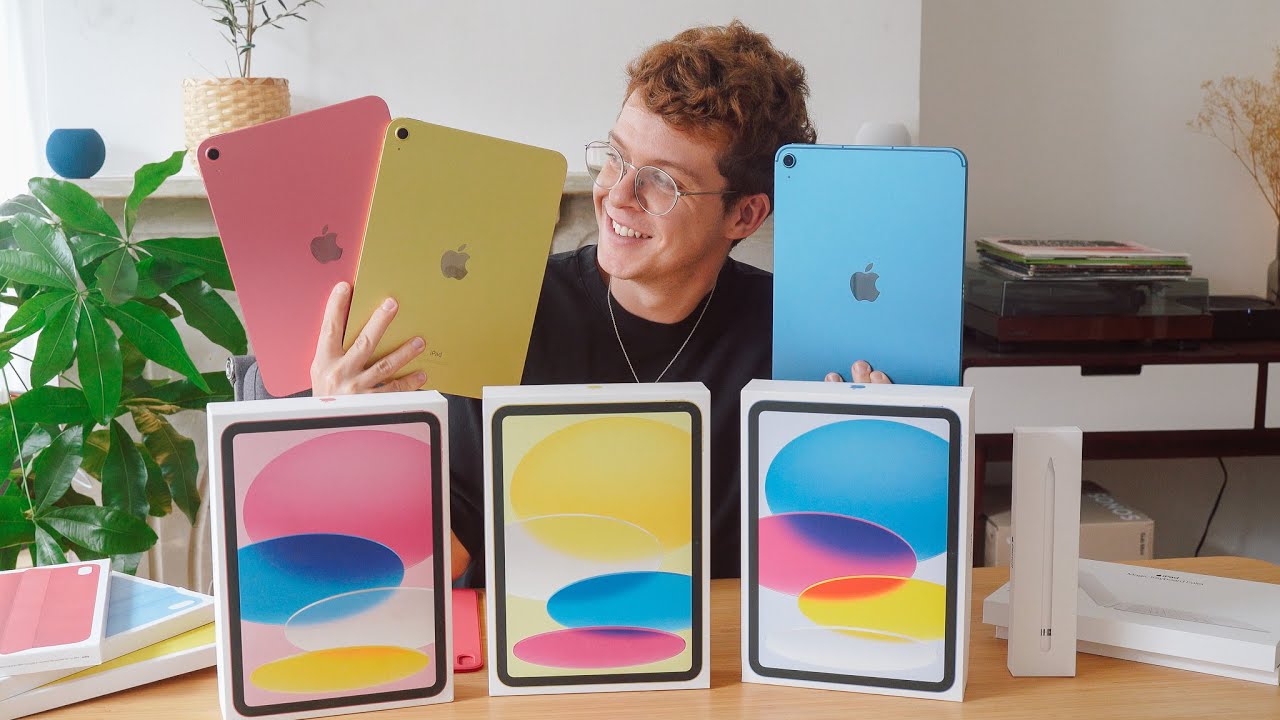 iPad (2022)  Unboxing de todos los colores 