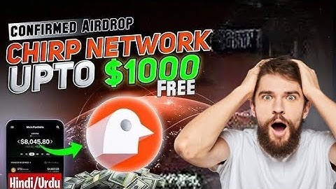 Chirp Network Project || First Depin Project on Sui || Network Full Guide by usmanhafeez