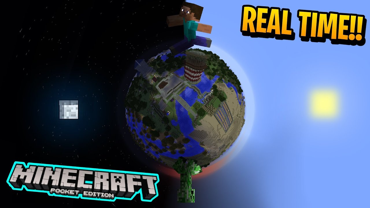 Real Time Mod For Minecraft Pe - YouTube
